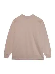 Sportovní mikina béžová / pink