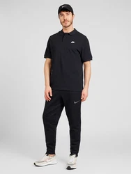 Nike Sportswear Poloshirt 'CLUB' schwarz/weiß