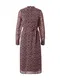 VERO MODA Šaty 'HOLLY'  zelená / oranžová / pink / černá