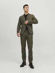 JACK & JONES Anzug JJ RIVIERA oliv