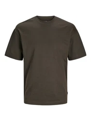 JACK & JONES T-Shirt 'JJEUrban Edge' dunkelbraun