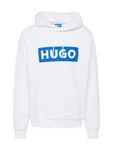 HUGO Sweatshirt Nalves blau/weiß