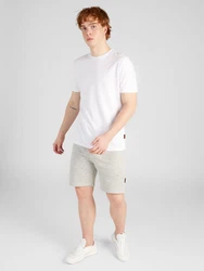 naketano T-Shirt Adonis Fischer braun/weiß