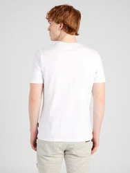 naketano T-Shirt Adonis Fischer braun/weiß