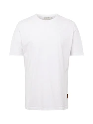 naketano T-Shirt Adonis Fischer braun/weiß