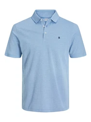 Jack & Jones Poloshirt JJEPAULOS POLO SS NOOS hellblau