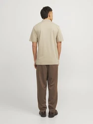 Jack & Jones T-Shirt JJRODNEY cappuccino