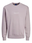 JACK & JONES Sweatshirt 'JORVesterbro' lavendel/weiß