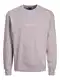 JACK & JONES Sweatshirt 'JORVesterbro' lavendel / wei