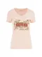 GUESS Majica  zelena / losos / puder / rdeča