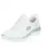 SKECHERS Niske tenisice 'Summits- Diamond Dream'  srebro / bijela