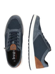 bugatti Sneaker marine/rauchblau/braun