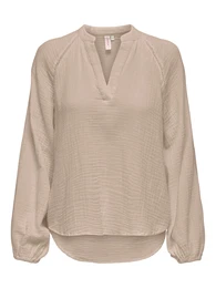 Bluza 'ONLThyra' tamno bež