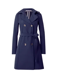 Přechodný kabát tmavě modrá