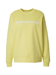Sweater majica 'ARIN' limeta zelena / bijela
