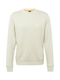 Sweatshirt 'Westart' hellbeige / naturwei