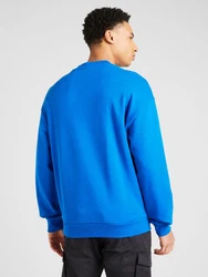 HUGO Sweatshirt 'Niero' royalblau/weiß