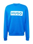 HUGO Sweatshirt 'Niero' royalblau/weiß