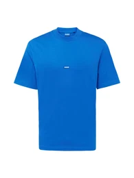 T-Shirt 'Nieros' royalblau / offwhite