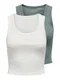 ONLY Top 'ONLEasy'  kaki / bijela