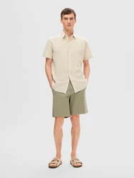 SELECTED HOMME Hemd beige