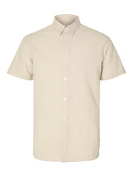SELECTED HOMME Hemd beige