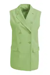Vesta k obleku světle zelená