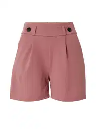Kalhoty se sklady v pase 'Geggo' starorůžová