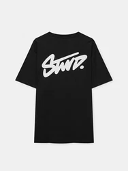 Pull&Bear T-Shirt schwarz/weiß