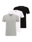 Polo Ralph Lauren V-Neck 3-Pack Undershirt Wei/Grau/Schwarz