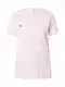 Champion Authentic Athletic Apparel Majica  pastelno roza / rdeča / bela