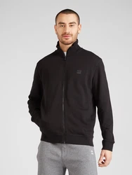 BOSS Sweatjacke/Sweatshirt Zestart schwarz