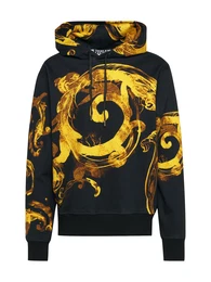 Sweatshirt braun / gelb / schwarz