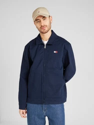 Tommy Jeans Kurzjacke TJM REG COTTON JACKET EXT navy/rot/weiß