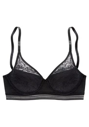 Podprsenka vínově červená / černá