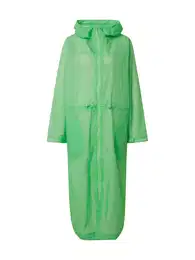 Přechodová parka světle zelená