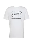 UNDER ARMOUR Funktionsshirt 'Foundation' grau/schwarz/weiß