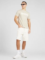 BOSS ORANGE T-Shirt Thinking 1 ecru/weiß