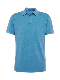 Poloshirt royalblau / rot