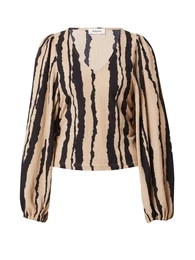 Bluza 'Harland' bež / crna