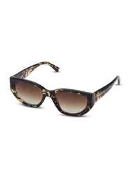 Sonnenbrille cognac / dunkelbraun