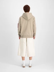 ALPHA INDUSTRIES Sweatshirt sand/rot/weiß