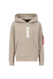 Sweatshirt sand / rot / wei
