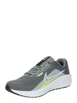 NIKE Laufschuh 'Downshifter 13' grau/limette/schwarz/weiß