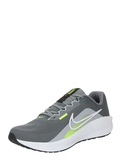 NIKE Laufschuh 'Downshifter 13' grau/limette/schwarz/weiß NIKE Laufschuh 'Downshifter 13' grau/limette/schwarz/weiß