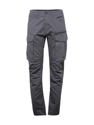G-STAR Hose Cargohose Rovic zip 3d regular tapered grau