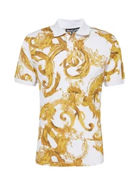 Poloshirt gelb / goldgelb / wei