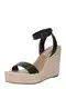STEVE MADDEN Sandali s paščki 'UPSTAGE'  kit / črna