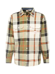 LEVI'S Hemd ecru / khaki / oliv / orange