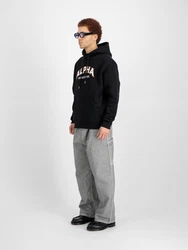 ALPHA INDUSTRIES Sweatshirt College orange/schwarz/weiß